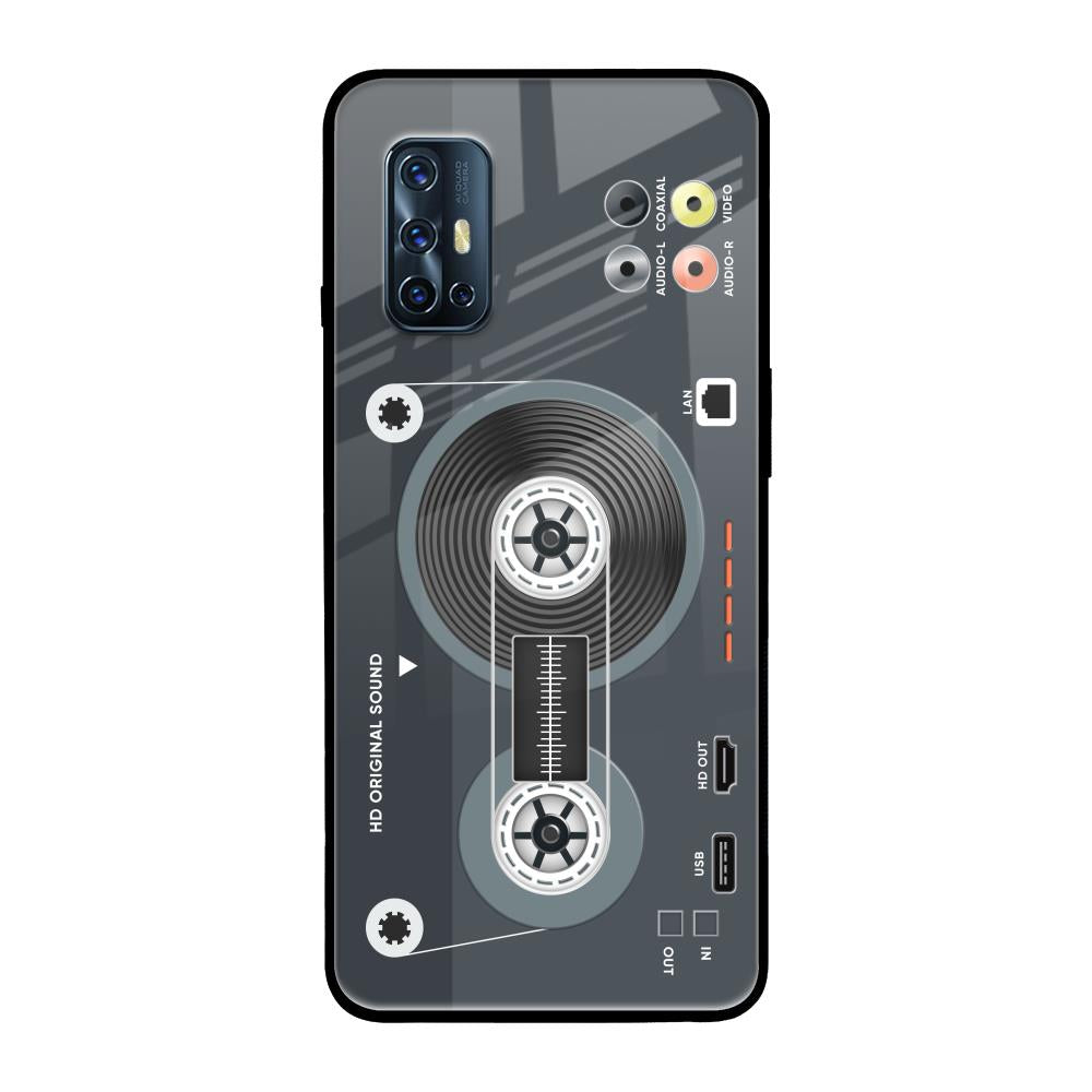 Retro Recorder Vivo V17 Glass Back Cover Online