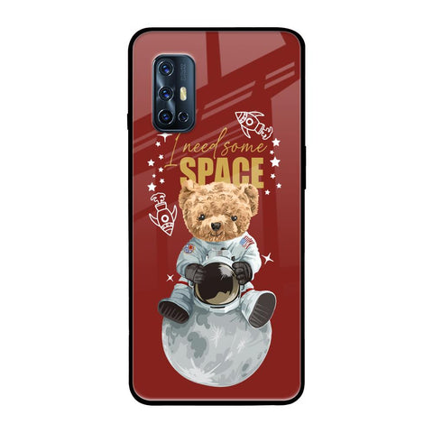 Astronaut Bear Vivo V17 Glass Back Cover Online