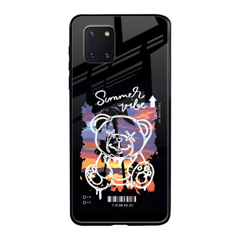 Summer Vibe Samsung Galaxy Note 10 lite Glass Back Cover Online