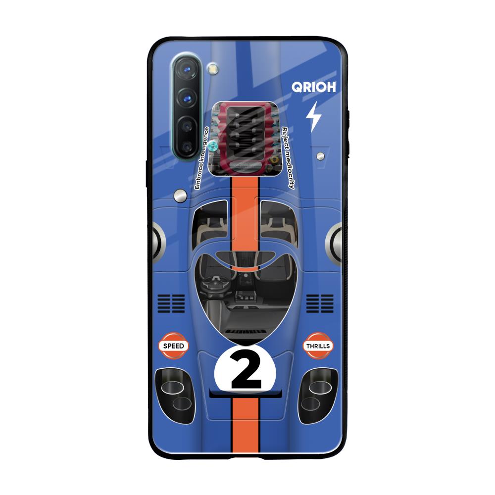 Car Adiction Oppo Reno 3 Glass Back Cover Online