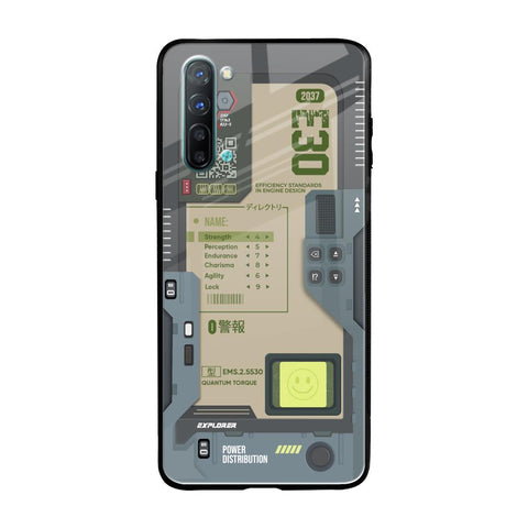 Art Station Oppo Reno 3 Glass Back Cover Online