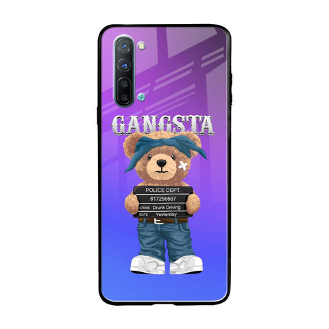 Gangsta Bear Oppo Reno 3 Glass Back Cover Online