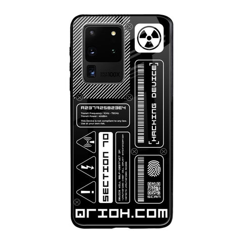 Futuristic Art Samsung Galaxy S20 Ultra Glass Back Cover Online