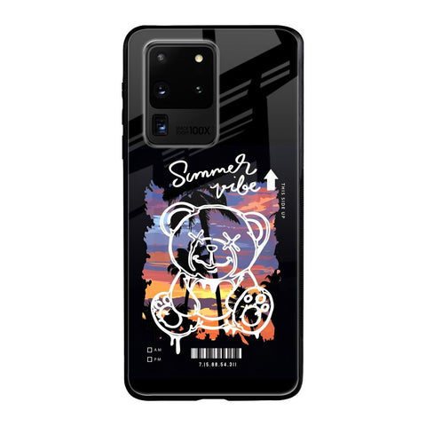 Summer Vibe Samsung Galaxy S20 Ultra Glass Back Cover Online