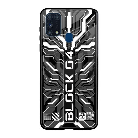 Monochrome Magic Samsung Galaxy M31 Glass Back Cover Online