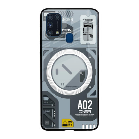 Modern Technology Samsung Galaxy M31 Glass Back Cover Online