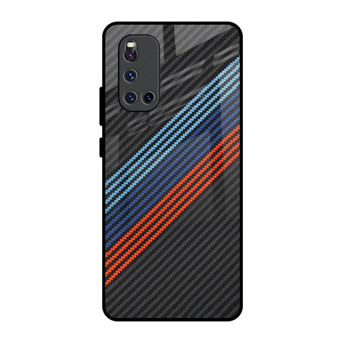 Carbon Inspired Vivo V19 Glass Back Cover Online