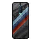 Carbon Inspired OnePlus 8 Glass Back Cover Online