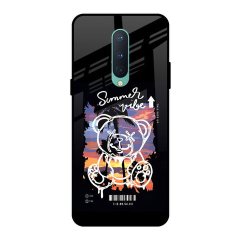 Summer Vibe OnePlus 8 Glass Back Cover Online