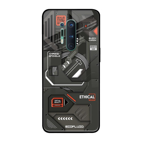 Tech Aesthetics OnePlus 8 Pro Glass Back Cover Online