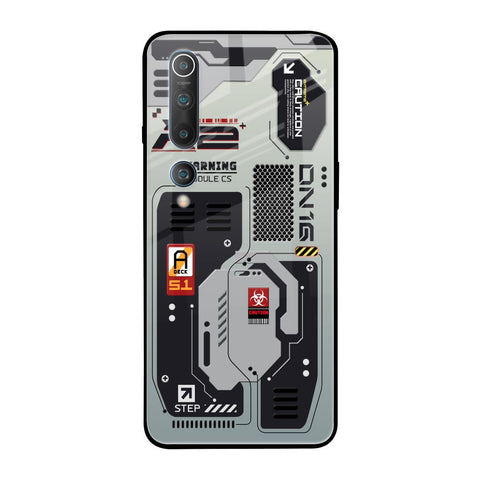 Techno Vibes Xiaomi Mi 10 Glass Back Cover Online