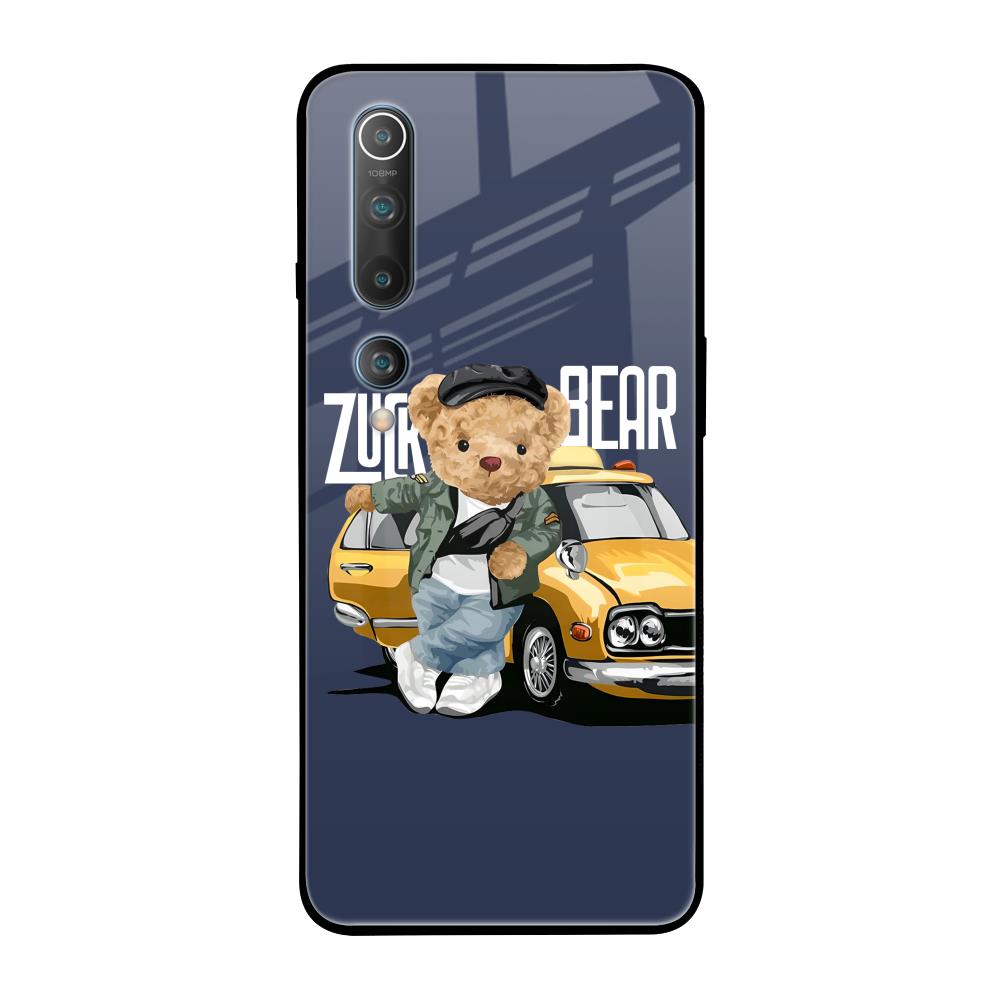 Adventurous Bear Xiaomi Mi 10 Pro Glass Back Cover Online