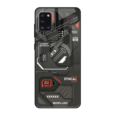 Tech Aesthetics Samsung Galaxy A31 Glass Back Cover Online