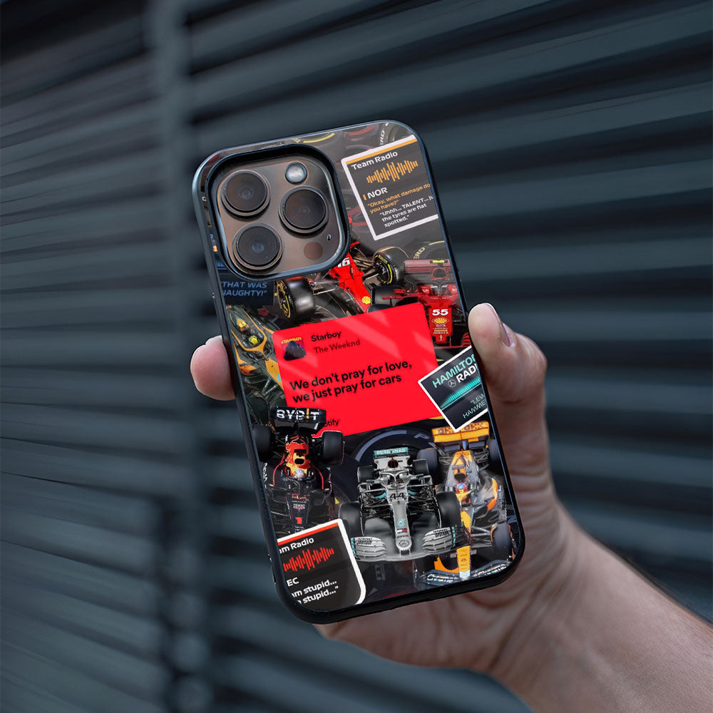 Scarlet Phantom Glass Case