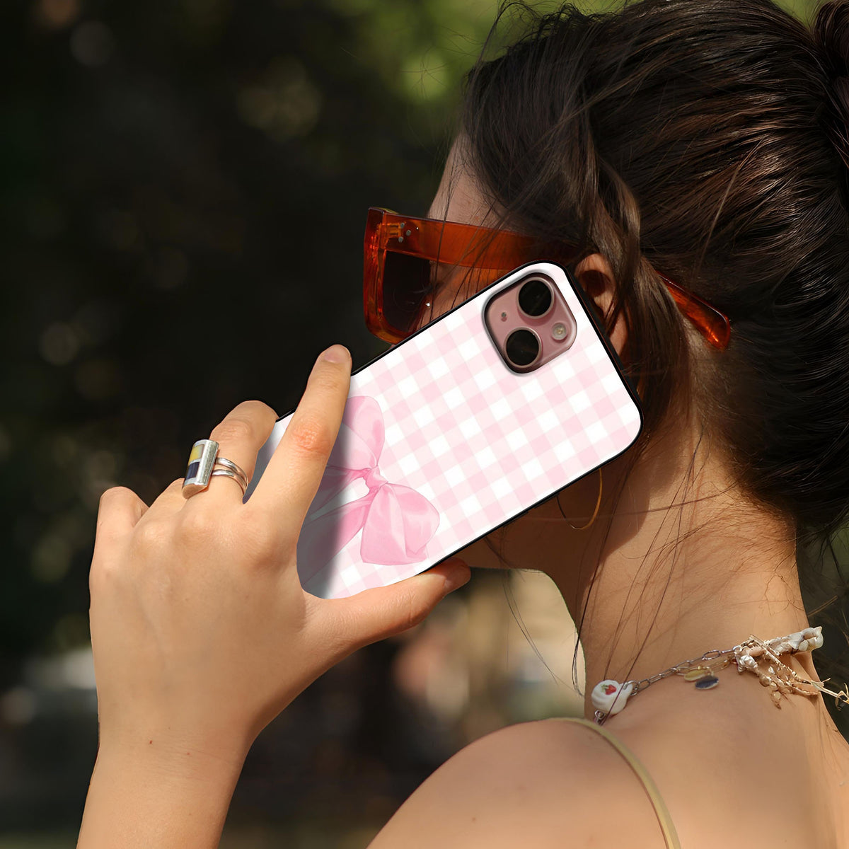 Bowtique Charm Glass Case