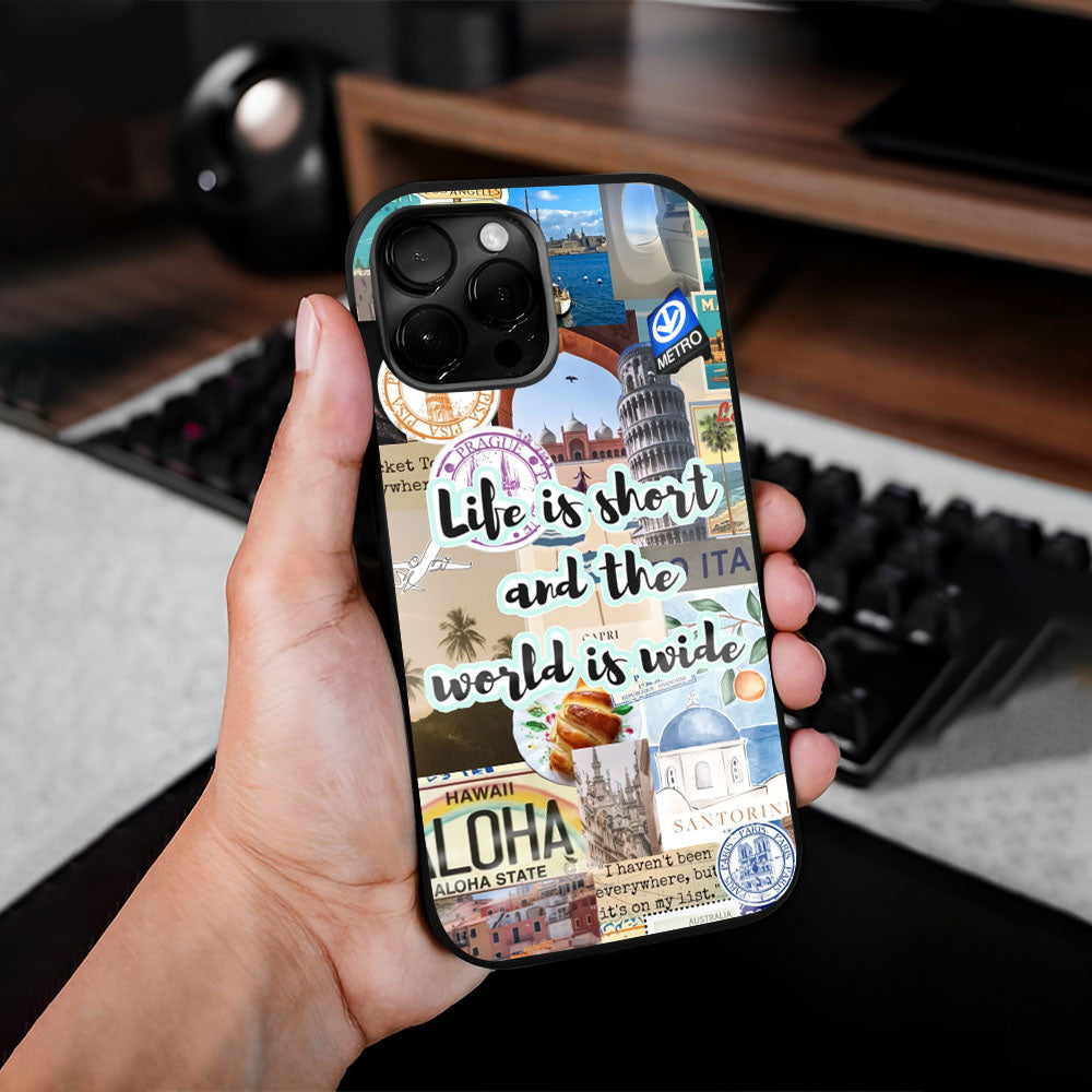 Live Wide Glass Case