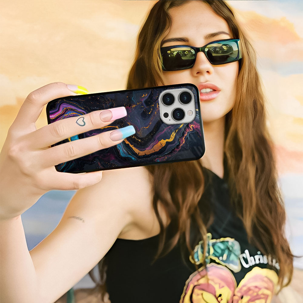 Abstract Aura Glass Case