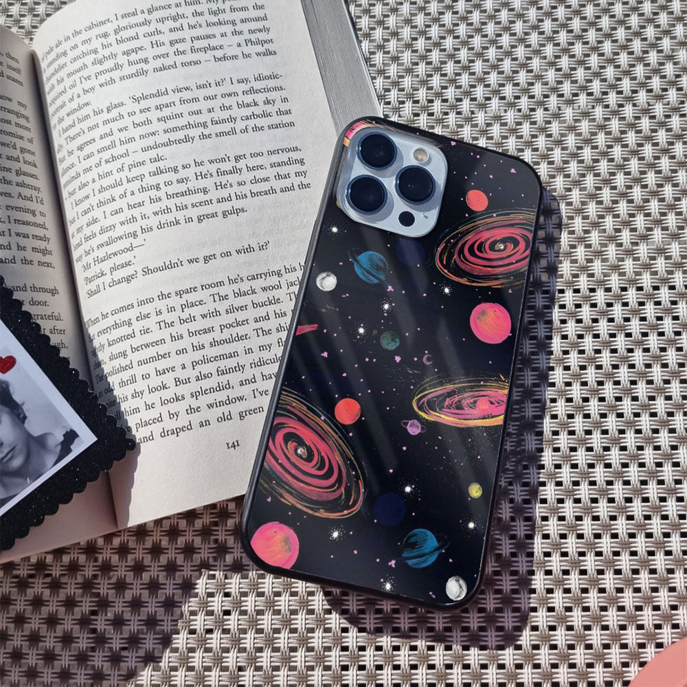 Galaxy In Dream Glass Case