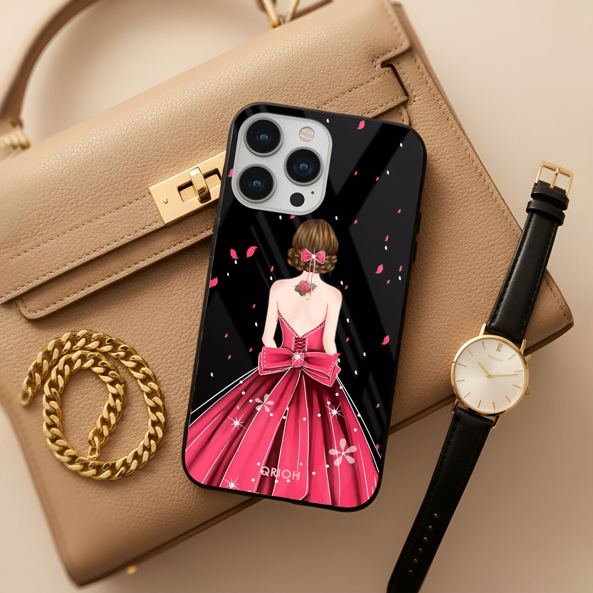 Fashion Princess Glass Case