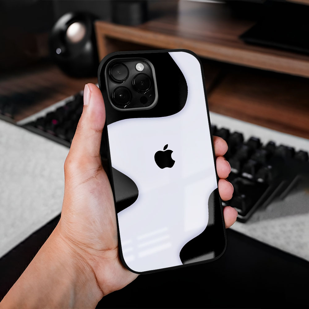 Wheat Cream Wavy Glass Case