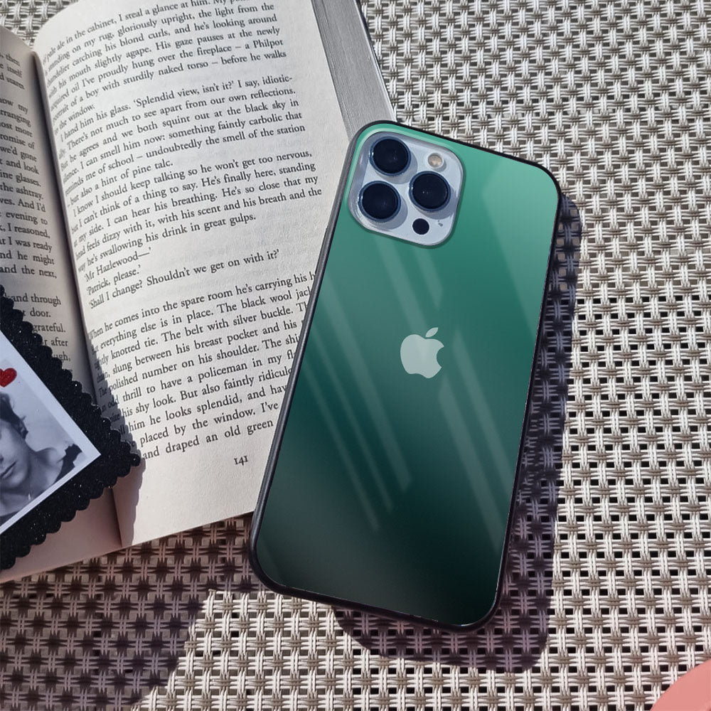 Palm Green Glass Case
