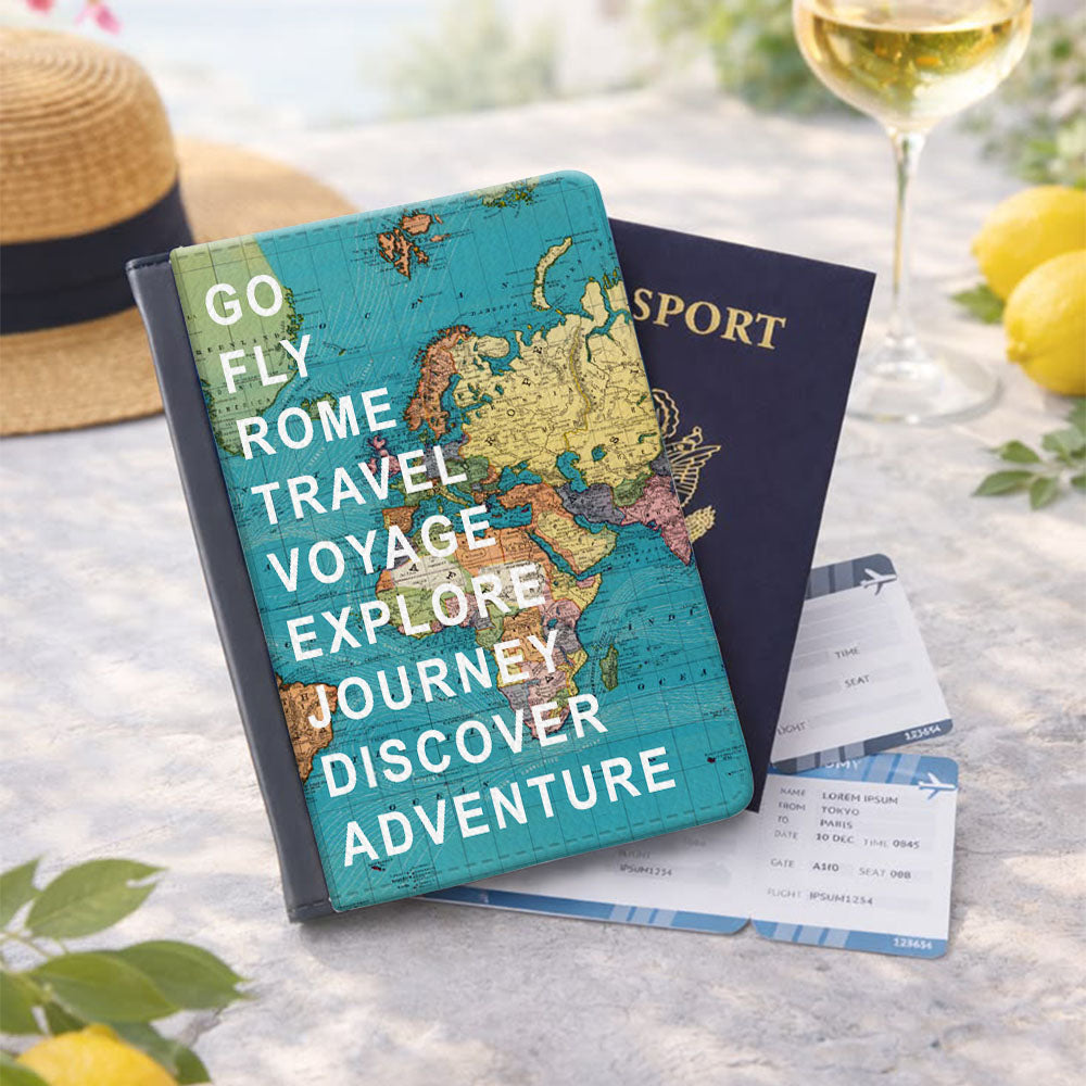 Discover Adventure Passport Cover
