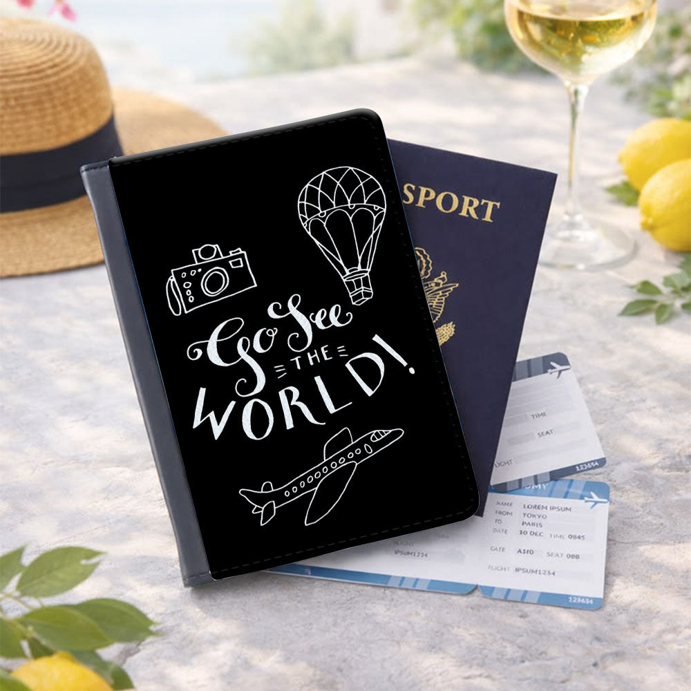 Go See The World Passport Cover