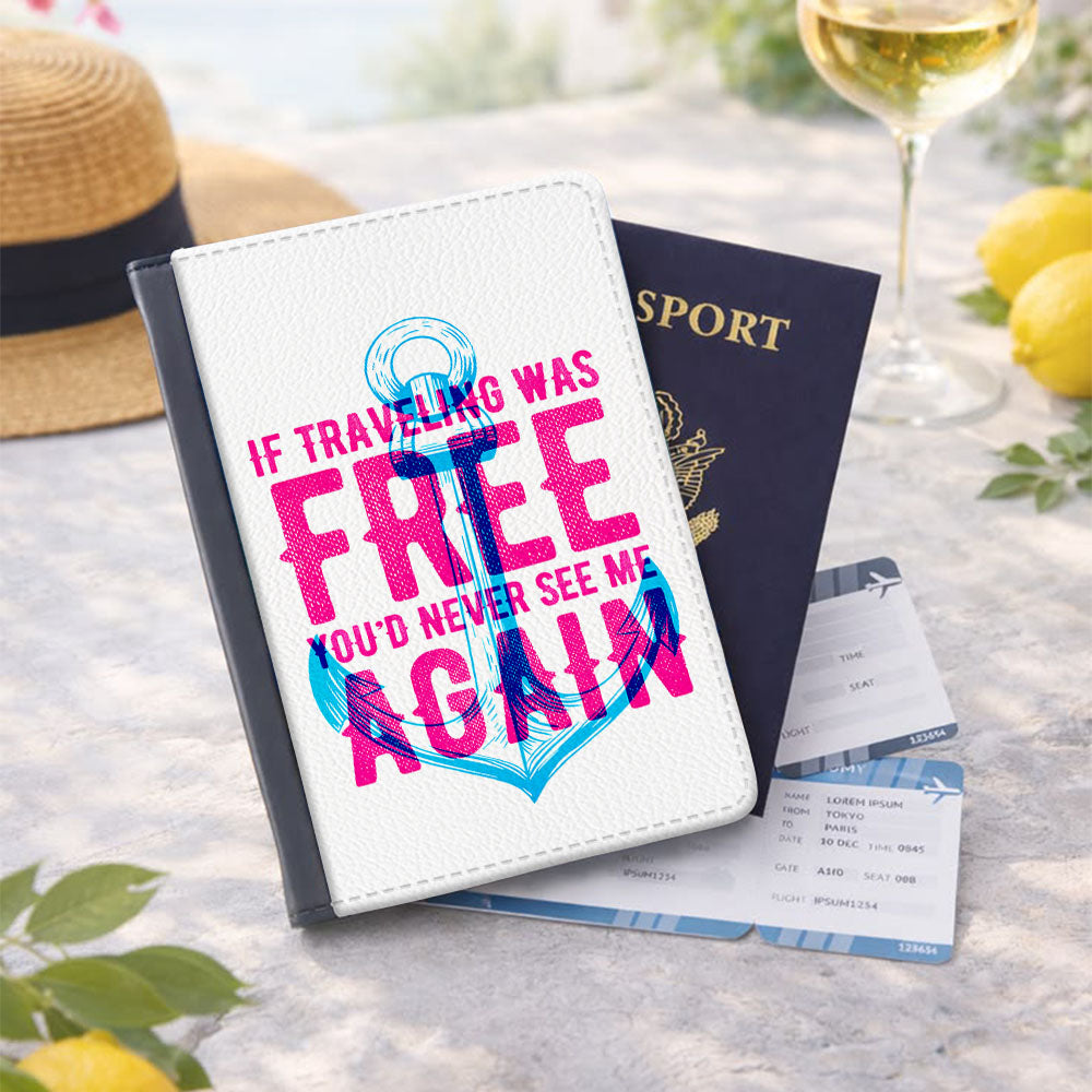 Anchor Free Passport Cover