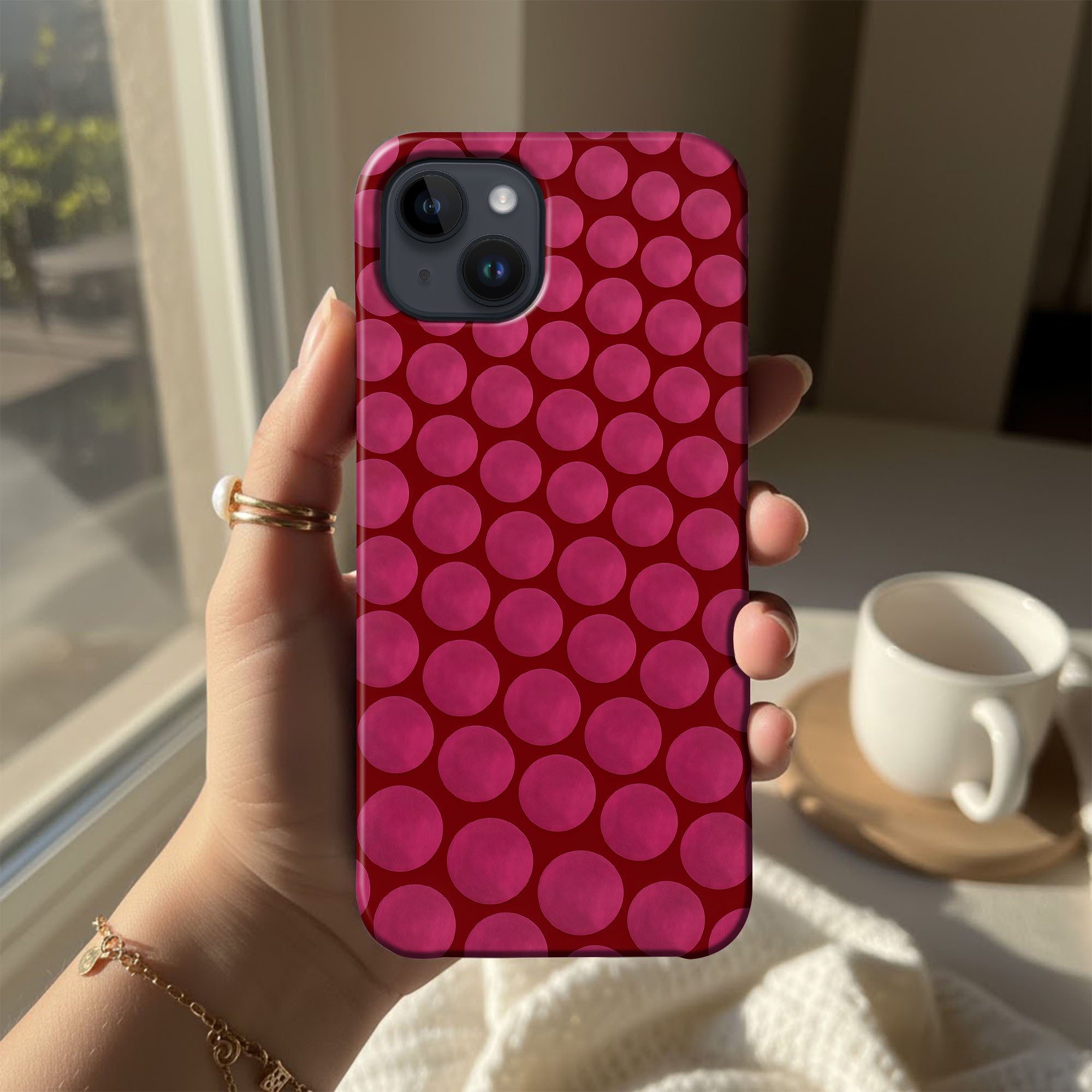 Magenta 3D Dots