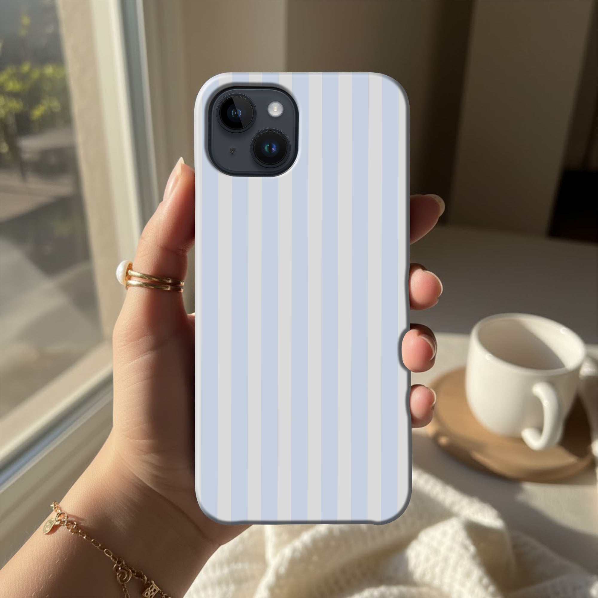 Sky Blue Stripes