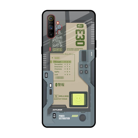 Art Station Realme C3 Glass Back Cover Online
