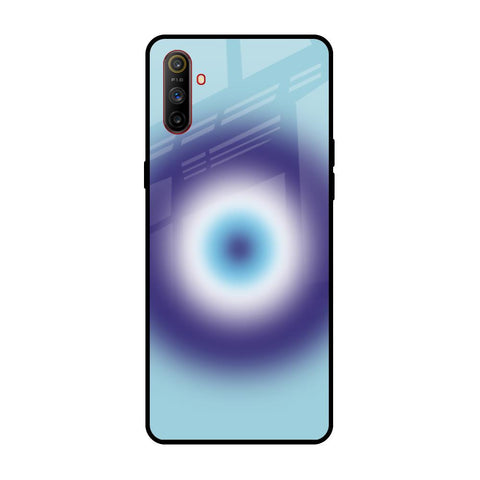 Evil Eye Art Realme C3 Glass Back Cover Online