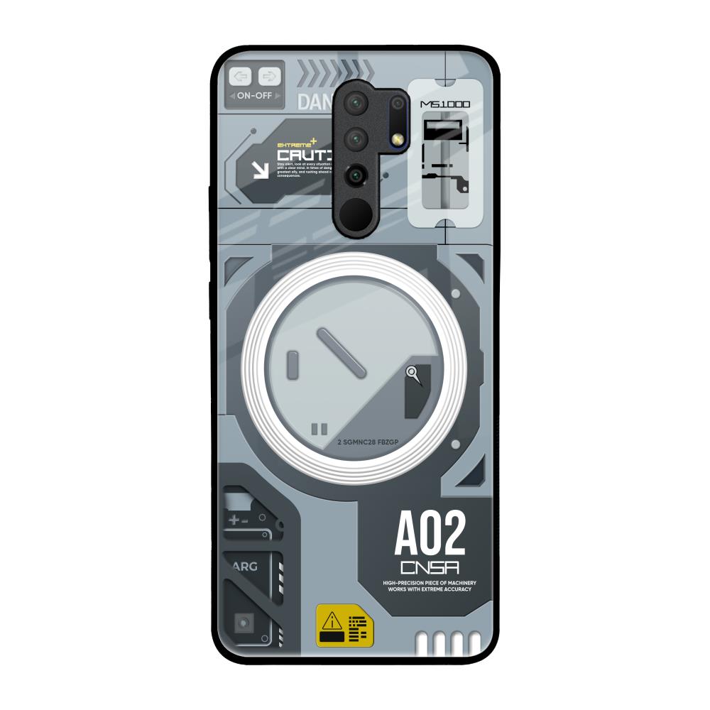 Modern Technology Redmi 9 prime Glass Back Cover Online