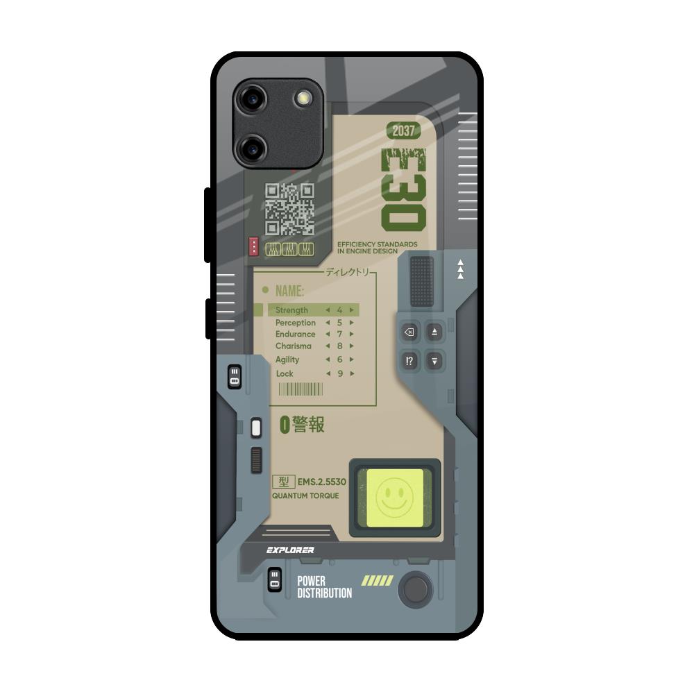 Art Station Realme C11 Glass Back Cover Online