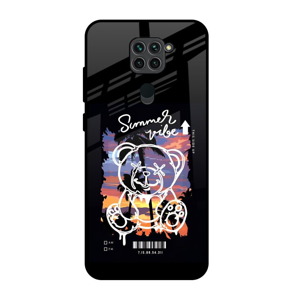Summer Vibe Redmi Note 9 Glass Back Cover Online