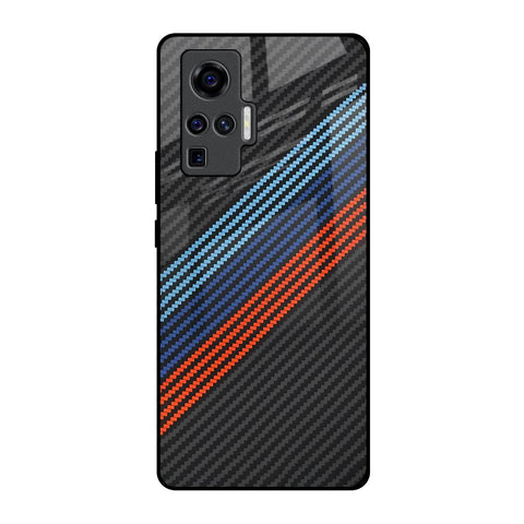 Carbon Inspired Vivo X50 Pro Glass Back Cover Online