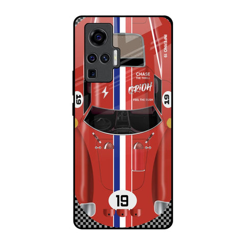 Racing Vintage Vivo X50 Pro Glass Back Cover Online
