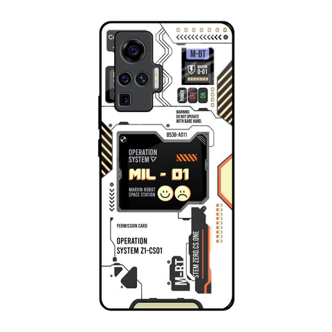 Tech Display Vivo X50 Pro Glass Back Cover Online