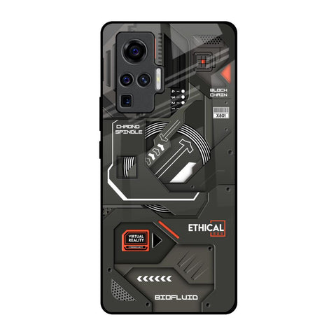Tech Aesthetics Vivo X50 Pro Glass Back Cover Online