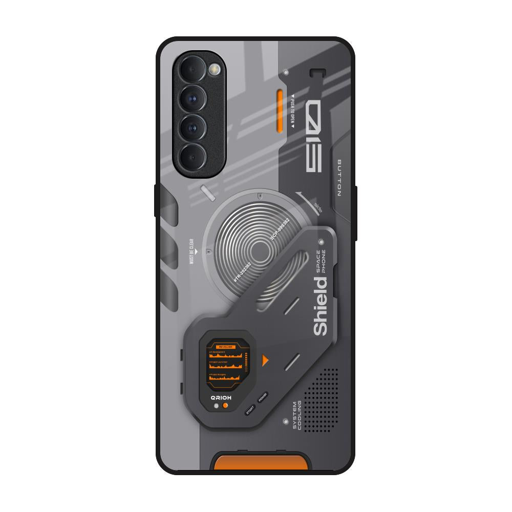 Tech Lifestyle Oppo Reno4 Pro Glass Back Cover Online