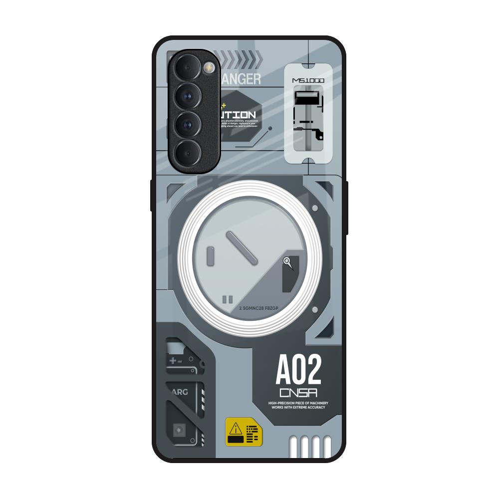 Modern Technology Oppo Reno4 Pro Glass Back Cover Online