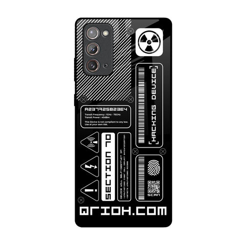 Futuristic Art Samsung Galaxy Note 20 Glass Back Cover Online