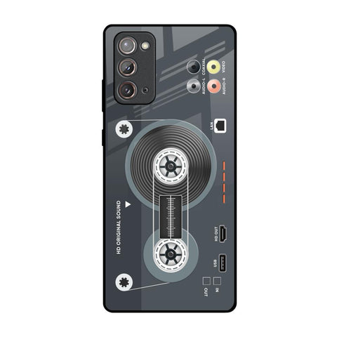 Retro Recorder Samsung Galaxy Note 20 Glass Back Cover Online