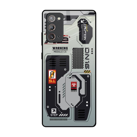 Techno Vibes Samsung Galaxy Note 20 Glass Back Cover Online