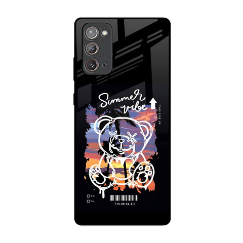 Summer Vibe Samsung Galaxy Note 20 Glass Back Cover Online
