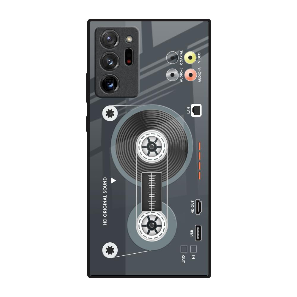 Retro Recorder Samsung Galaxy Note 20 Ultra Glass Back Cover Online