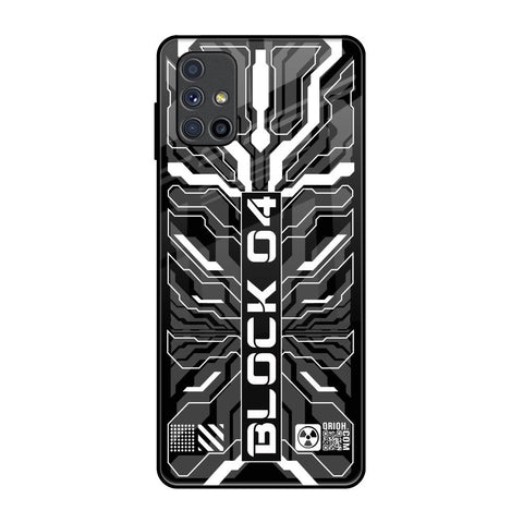 Monochrome Magic Samsung Galaxy M51 Glass Back Cover Online