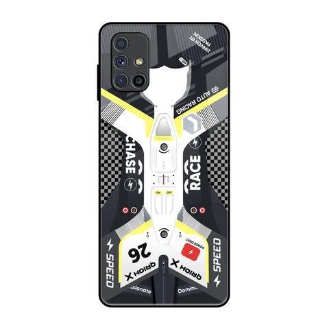 Car Enthusiast Samsung Galaxy M51 Glass Back Cover Online