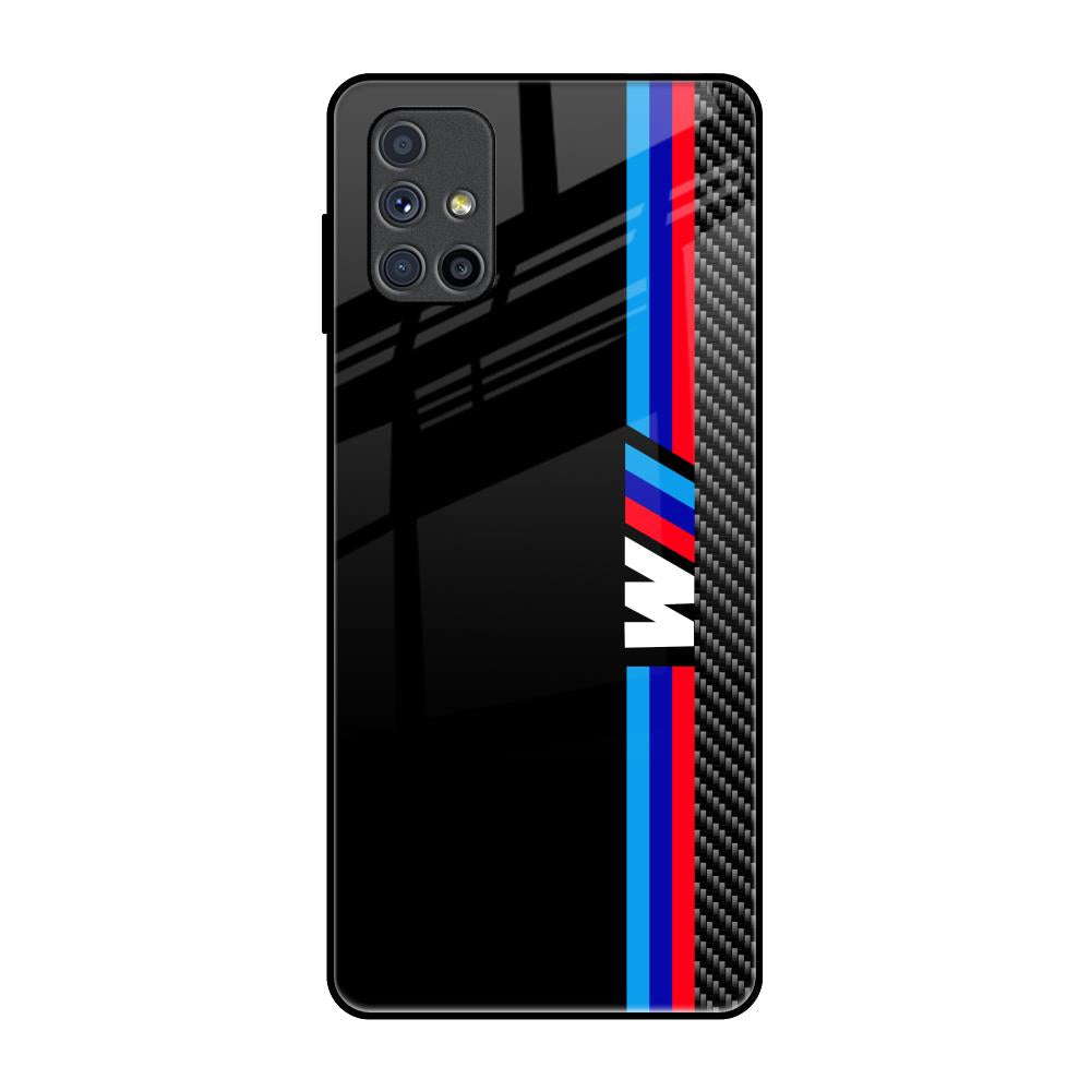 Automotive Art Samsung Galaxy M51 Glass Back Cover Online