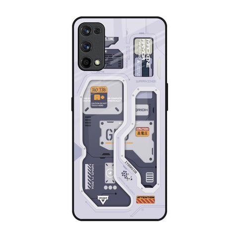 Tech Savvy Realme 7 Pro Glass Back Cover Online